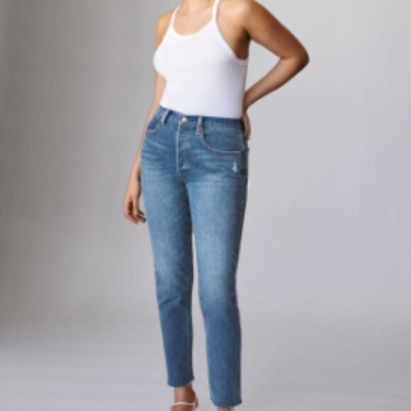 Aritzia Denim Forum The Yoko High Rise Slim 28L - Picture 1 of 11